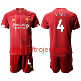 Liverpool Fodboldtrøjer VIRGIL 4 Børn Hjemmebanesæt 2019/20 Kort ærmer